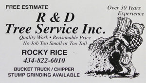 R & D Tree Service Inc.